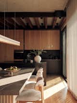 Detail of the penthouse kitchen