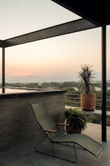 The rooftop is a sanctuary of relaxation.