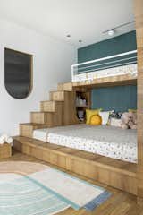 children's bedroom with bunk beds