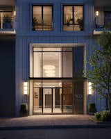 Entrance of the building render