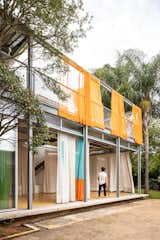 Exterior, House Building Type, and Metal Roof Material  Photo 8 of 58 in Casa Líquida (Liquid House) by Luiz Pataro