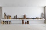 Conceição Dos Bugres' Collection on the bespoke shelf in the living room 