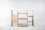 The shelf composition, could be used as a partition wall 