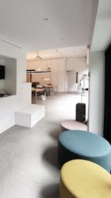 Office, Desk, Porcelain Tile Floor, and Study Room Type  Photo 6 of 11 in Wokr by Augspach Architecture