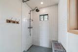 Full size bathroom with walk-in shower