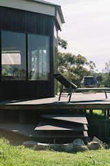 The steps were designed to utilise offcuts from the FRP decking