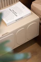 Details of the customised bedside table.