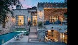 Outdoor Evening Pool and Outdoor Patios  Photo 19 of 23 in Tuscan Villa by J Christopher Architecture