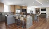 Kitchen, Drop In Sink, Recessed Lighting, Wood Cabinet, and Ceiling Lighting  Photo 3 of 11 in Ridgewood House by J Christopher Architecture