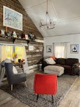 Living Room, Sofa, and Ceiling Lighting Living room  Photo 9 of 13 in The Shack by Rich N