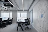  Photo 11 of 15 in Modern office with graphic wall paintings by Anna Maria Abara