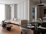 Living Room Poltrona Frau sofa  Photo 3 of 18 in Apartment in a minimalist style in Moscow by Anna Maria Abara