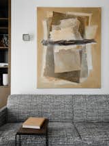 Decor according to the GK concept
Painting from the "Dunes" series by French artist Christiane Evan