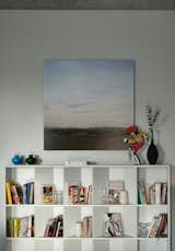 Painting in the hallway of living room.