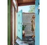 A welcoming entrance.