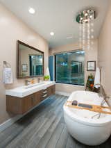Bath Room Primary spa retreat  Photo 10 of 11 in Trail House by Cipriani Studios