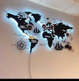 Dekoratif Dünya Haritası