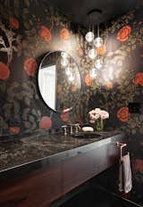 Bath Room, Marble Counter, Accent Lighting, Drop In Sink, and Pendant Lighting  Photo 16 of 16 in Modernism Revisited by Bjorn Design