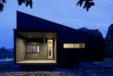 Exterior, Metal Siding Material, House Building Type, Shed RoofLine, and Metal Roof Material Villa in Sakura  Exterior  Photo 19 of 25 in Villa in Sakura by TAPO tomioka architectural planning office