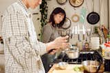 Low Cost DIYs Brought the Couple Behind @Cabagges’s Rental Apartment Kitchen to Life