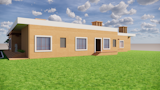 Side Elevation of the Bungalow.