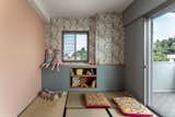 Bedroom and Shelves Kids bedroom covered with tatatmi mats  Photo 2 of 15 in Japandi in the Mediterranean by Shani Ring