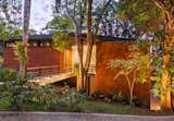 Outdoor, Trees, Vertical Fences, Wall, and Front Yard  Photo 2 of 8 in Conacaste House by Elastica Studio