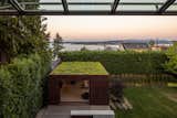 The Green Roof ‘Planter’ Softens This Cor-Ten Steel Backyard House in Seattle