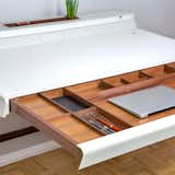 Drawer walnut interior   Photo 4 of 5 in Task Smart desk an integrated approach by Alexander Flikshteyn