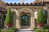 Exterior, Stone Siding Material, and House Building Type Tuscan Villa entryway.  Photo 7 of 155 in Tuscan Villa by JMAD