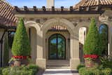 Tuscan Villa entryway.