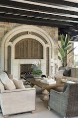 Stunning fireplace and media center design details.