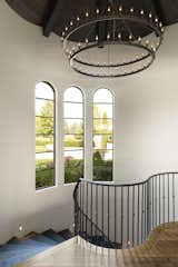 Circular staircase.