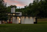 Exterior, Flat RoofLine, and House Building Type Modern home exterior architecture.  Photo 8 of 89 in Modern on the Prairie by JMAD
