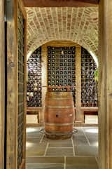 Wine cellar.