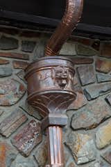 Custom exterior details. Lion head design.