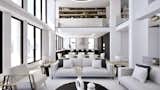 Great Room, Library, Living Room, Dining Space, Kitchen