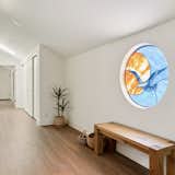 Hallway and Vinyl Floor Hallway with original window  Photo 12 of 18 in Casa Serena by The Nature Studio