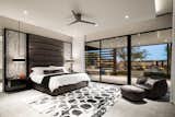 Bedroom, Bed, Chair, and Night Stands Primary bedroom.  Photo 10 of 20 in Desert Haven by Tate Studio Architects