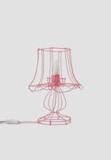 "I am not a robot" Small Pink lamp