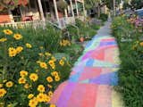 Greenbelt/gardens/sidewalk mural