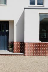 A new recessed entrance porch, offers protection from the Dublin climate before stepping into the house.