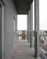 Balcony, view towards Skärholmen Centre