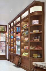 Storage Room, Shelves Storage Type, Cabinet Storage Type, and Closet Storage Type  Photo 6 of 7 in Bon Bon - A Swedish Candy Co. New Upper East Side Location by Megan O'Brien