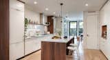 The custom kitchen was designed by Ben Herzog Architect (BHA) and built by Henrybuilt.