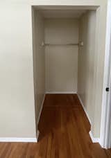 Before photo of the closet