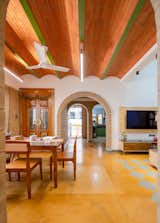 Jack arch roof above the dining  Photo 1 of 44 in Audumbara by Tropic Responses