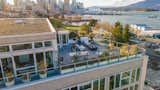 1000+sf terrace with stunning 270 degree views of Vancouver, the Burrard Inlet and North Shore Mountains.