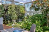 The terrace garden mitigates heat gain, while fostering social interaction among employees