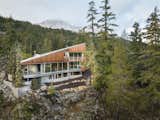 Multiple decks provide access to the breathtaking surroundings.